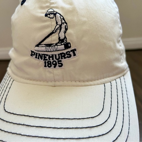 White Pinehurst 1895 Golf Cap - Picture 2 of 10